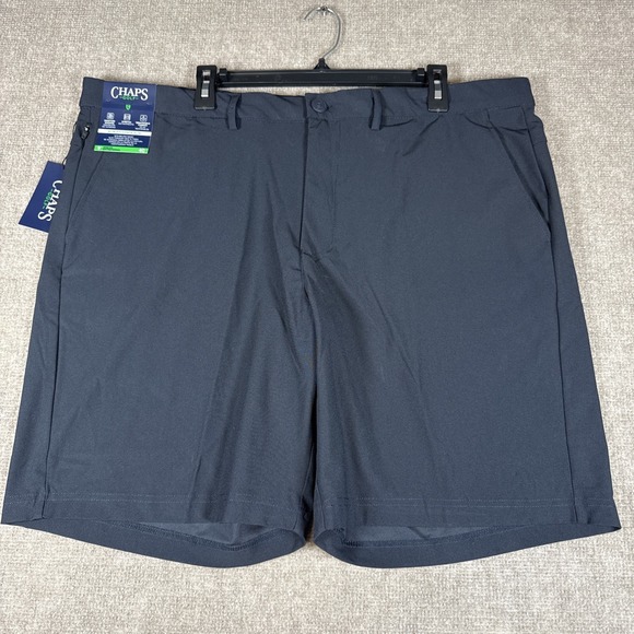 Chaps Other - CHAPS Navy Moisture Wicking Stretch Golf Shorts Slim Fit 40" Waist 9" Inseam NWT